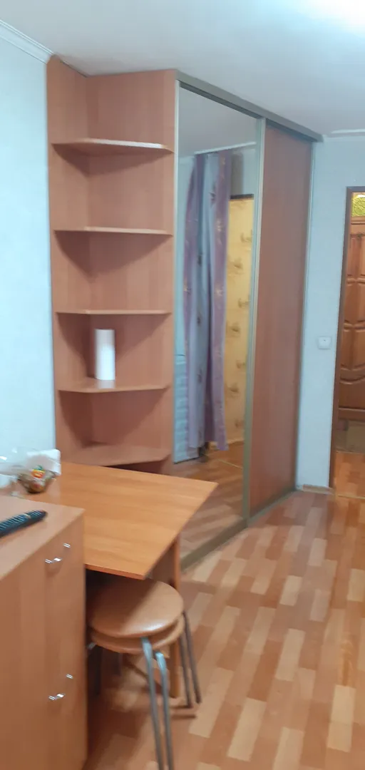 Вместимый шкаф-купэ, стол при желании можно сложить
