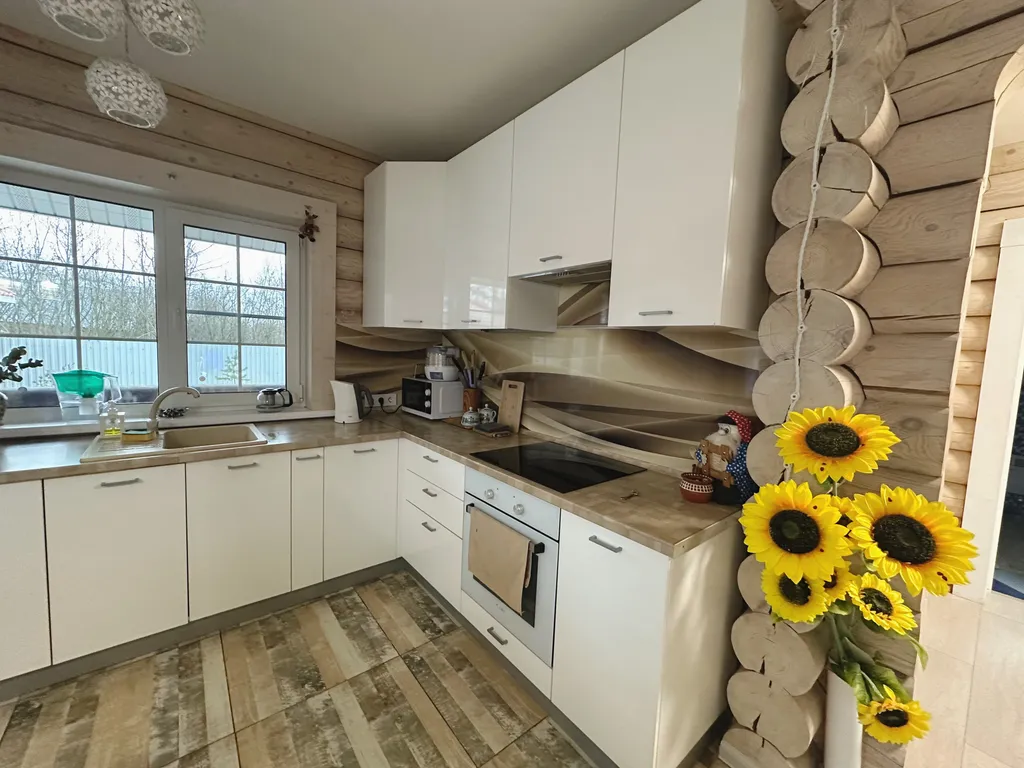 Коттедж Теремок с сибирским банным чаном на новой Риге — Истра