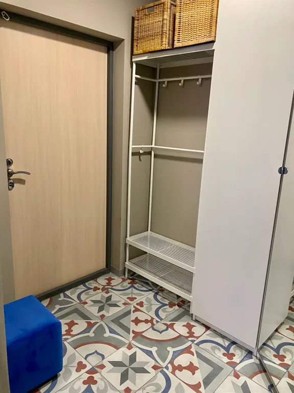 Большая студия в центре на 22 этаже с видом на реку и колесо обозрения