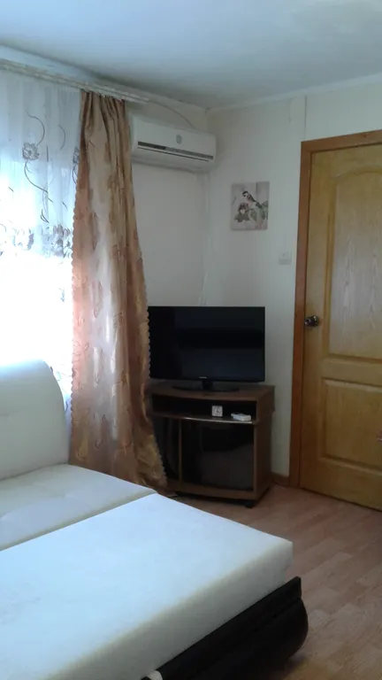 Уютная однокомнатная квартира с зеленым двором