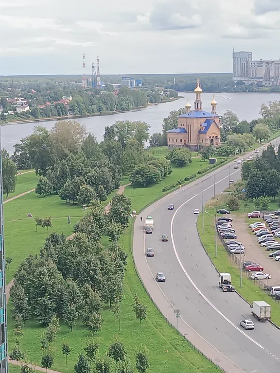 Квартира Квартира Уютная студия на Неве у метро — Санкт-Петербург