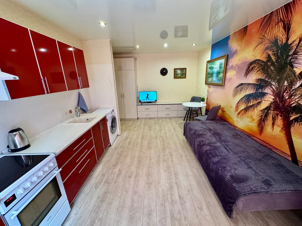 Евродвушка рядом с парком и Волгой