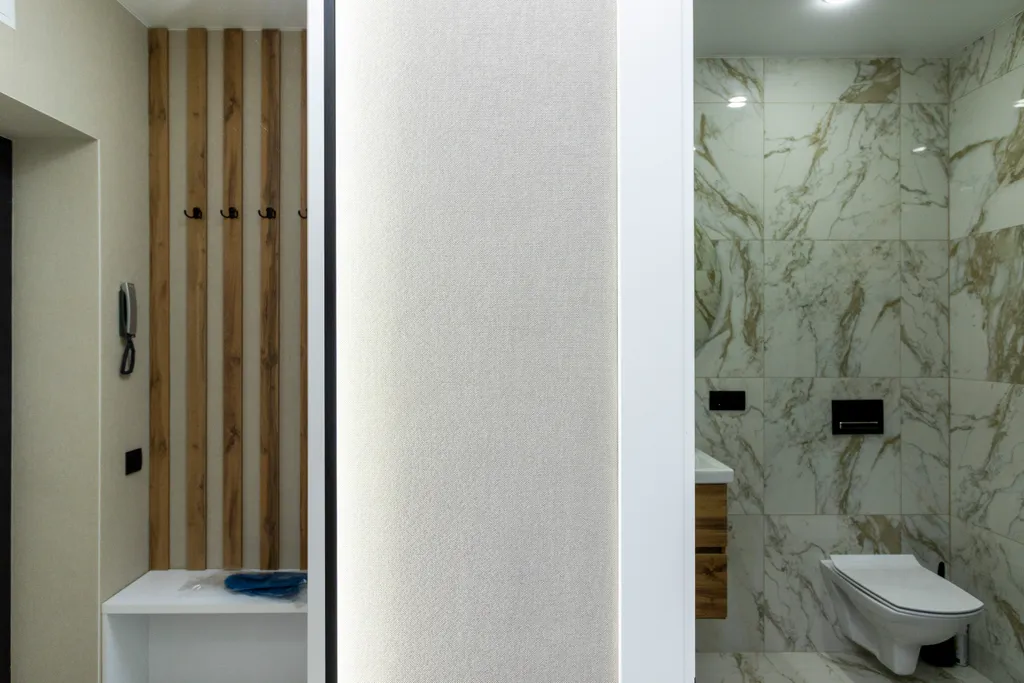 Квартира-студия с дизайнерским ремонтом в новом доме