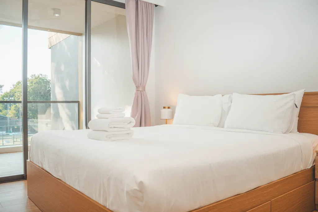 Отличные апартаменты с двумя спальнями рядом с пляжем