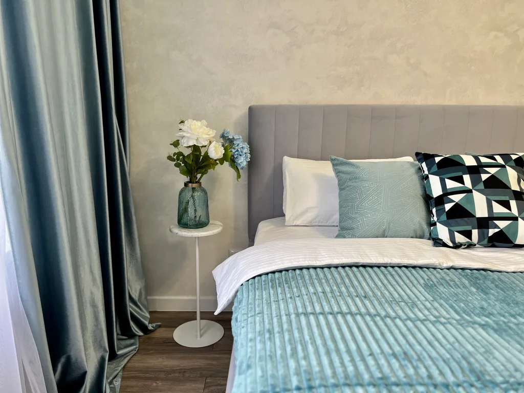 Элегантная квартира в ЖК Российский рядом со сквером и фонтаном