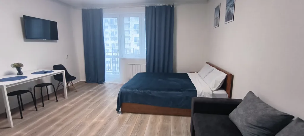 Квартира Квартира Уютная студия у ТЦ Планета и ГМ Лента — Красноярск