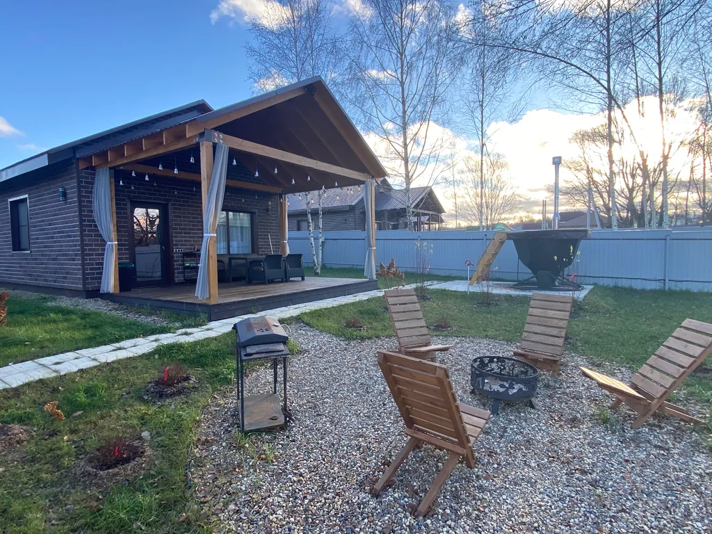 Гостевой дом с новым дизайнерским ремонтом и мебелью