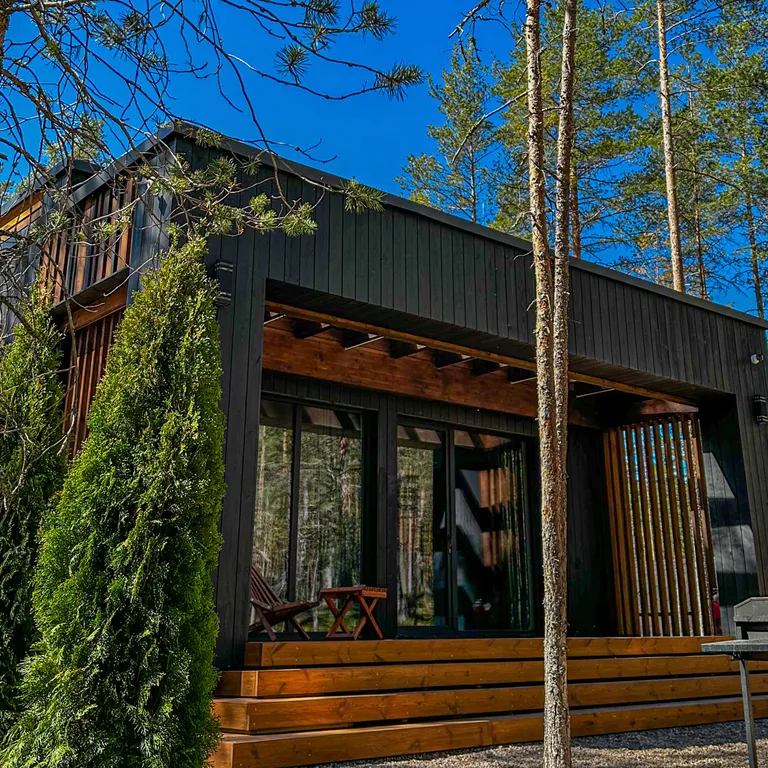 Коттедж Вилла премиум класса в курортном районе у залива — Зеленая Роща