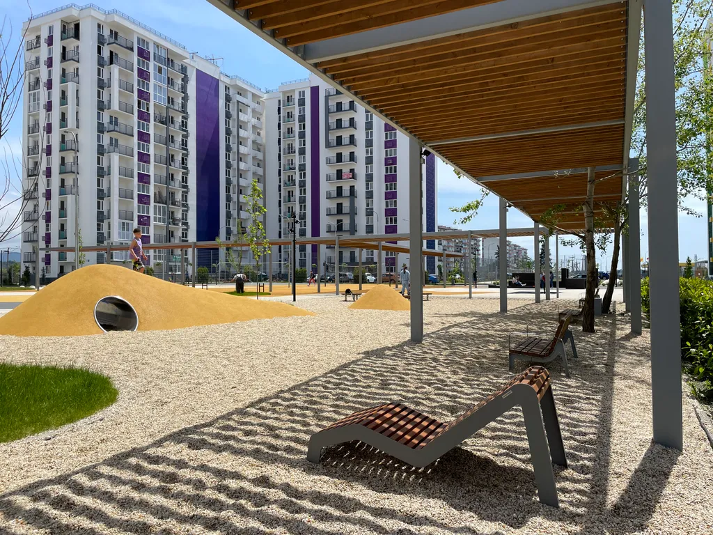 Квартира морент с яркими акцентами в ЖК Фрукты