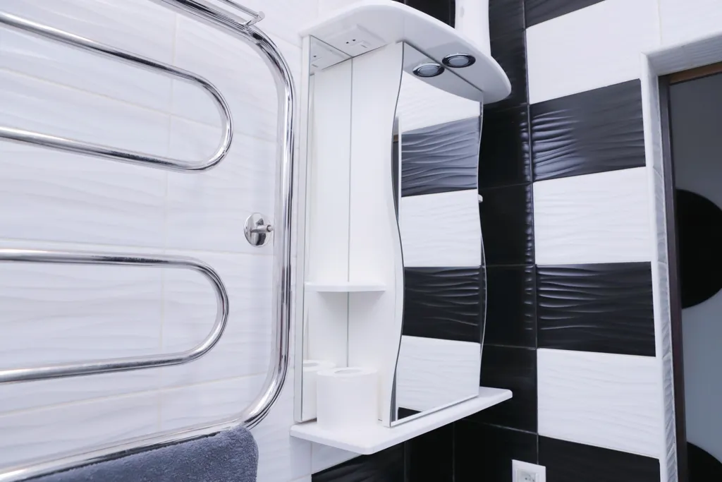 Квартира с необычной планировкой, камином и кондиционером