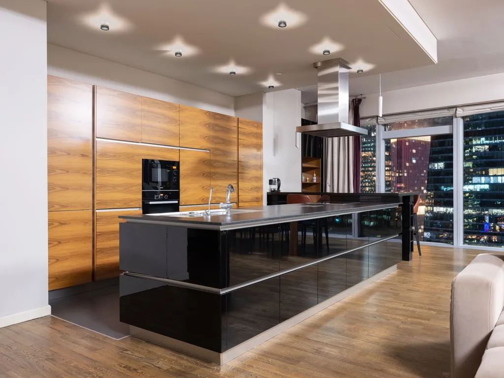 Апартаменты Москва Сити вид - золотой угол