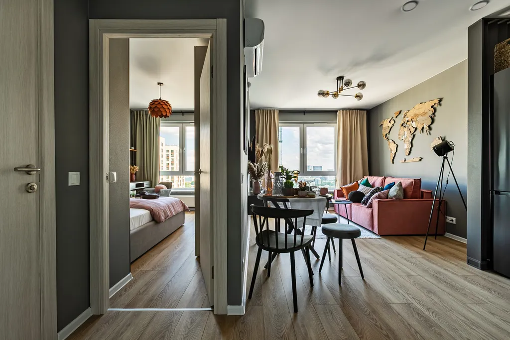 Квартира Квартира Great view 29 floor apartment 5 min walk to Butyrskaya metro — Москва