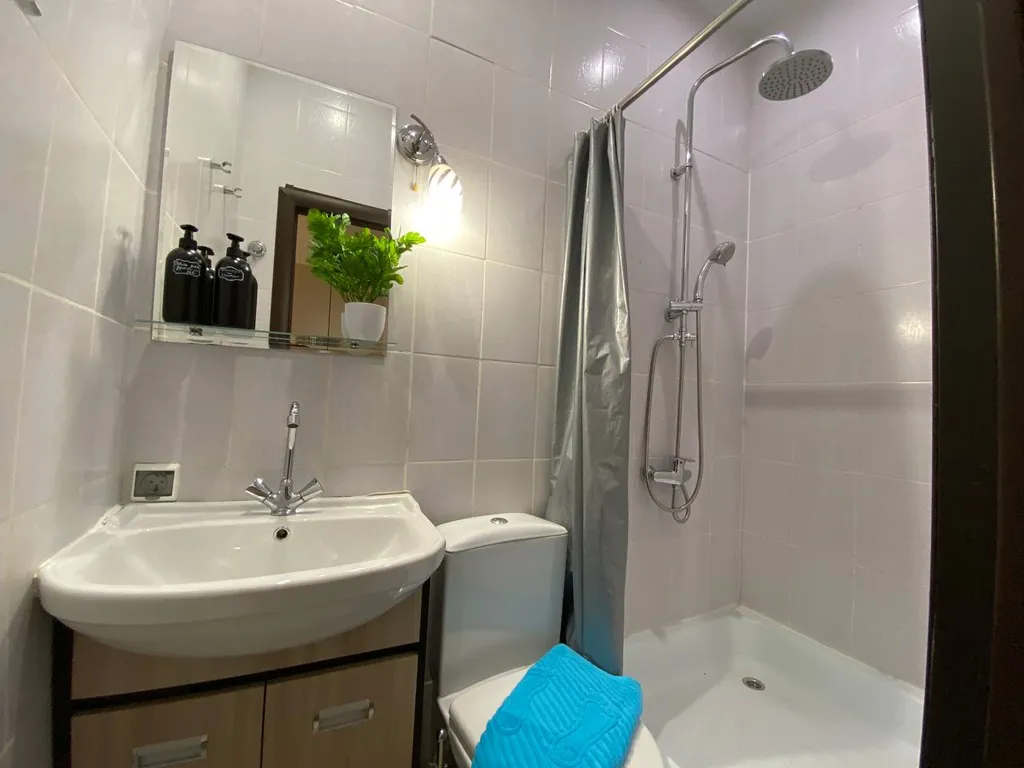 Квартира Квартира 2-местный уютный номер с двуспальной кроватью, вид во двор — Санкт-Петербург