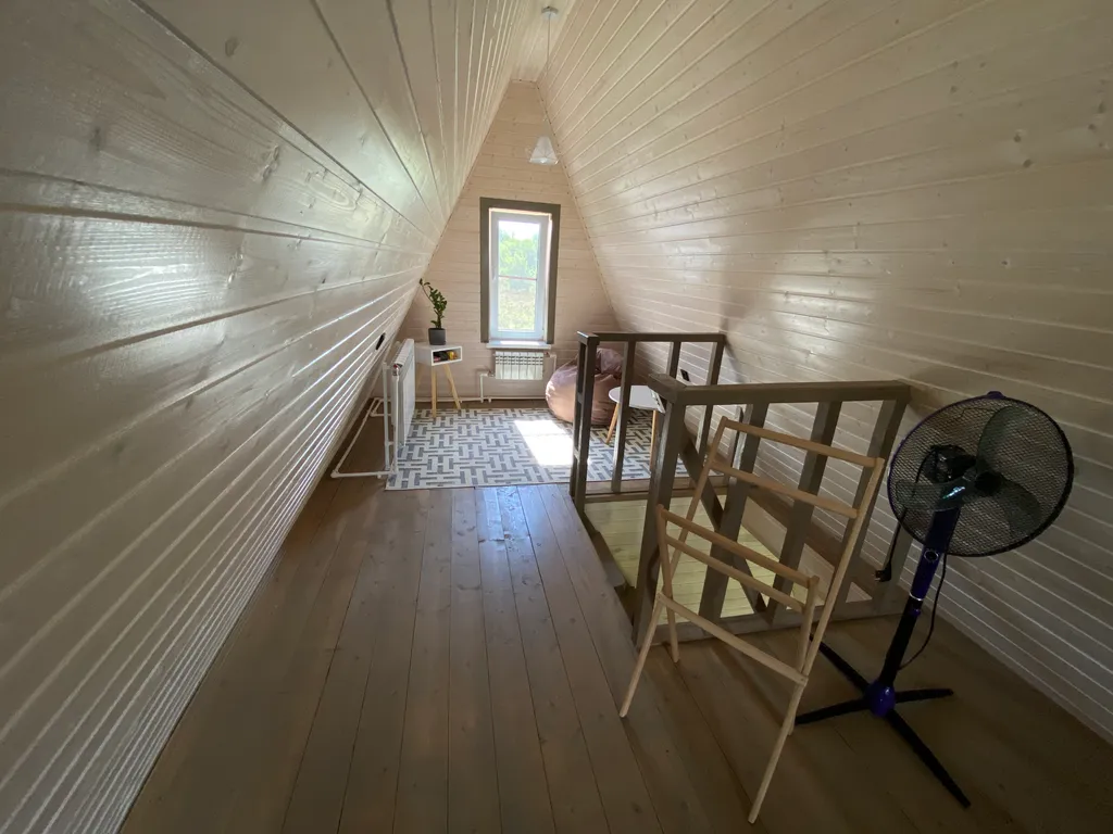 A-frame на берегу Волги