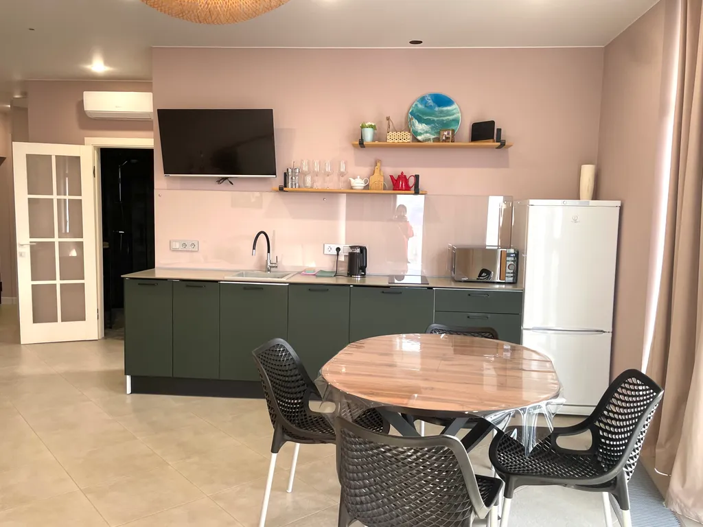 Апартамент с видом на горы