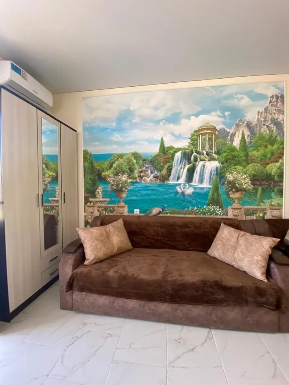 Квартира Апартаменты Люкс с кухней и балконом  с видом на море — Анапа