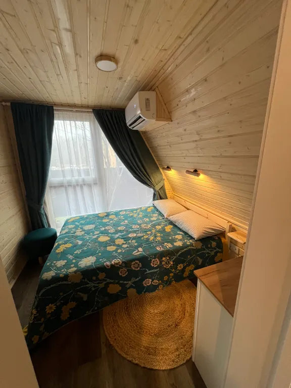 Коттедж Коттедж Уютный Афрейм с бассейном и баней — Горячий Ключ