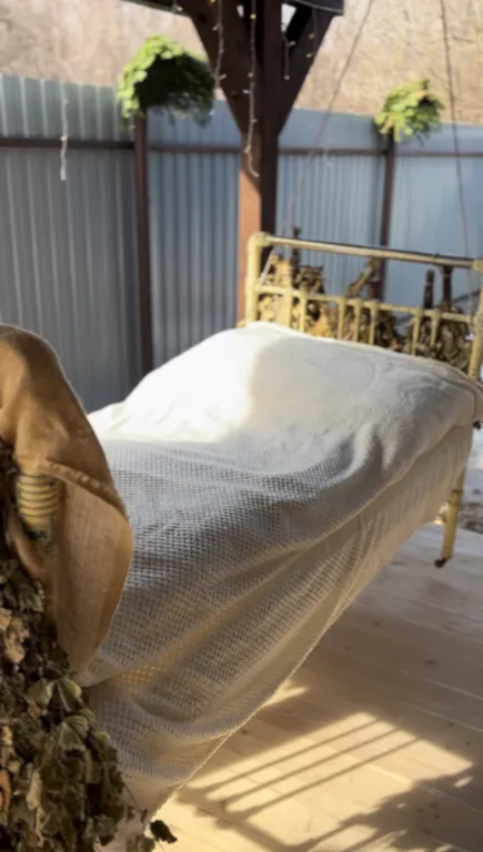 Загородный дом с баней и чаном