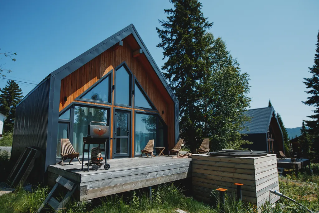 Дом с видом на горы