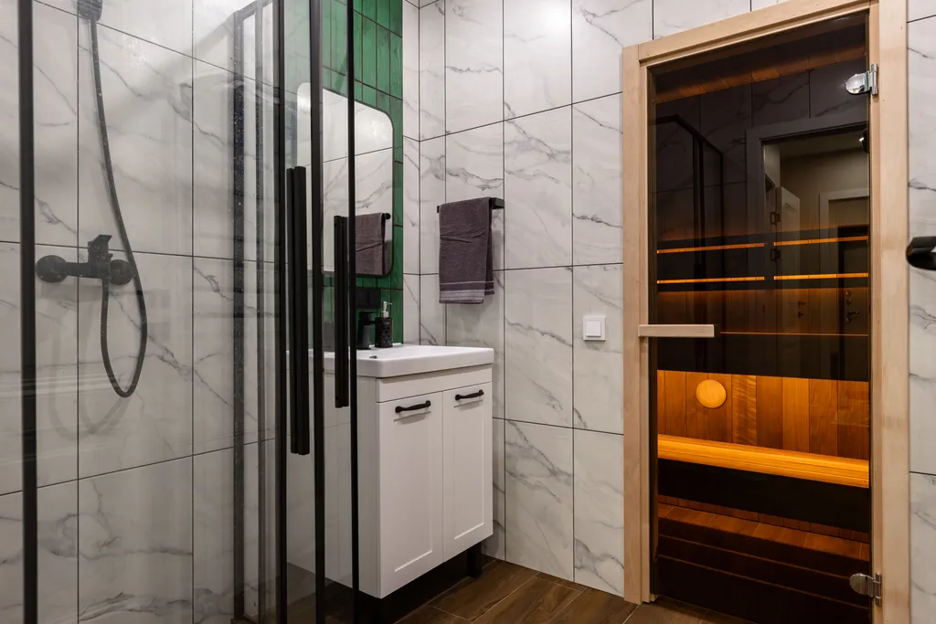 Часть дома с сауной рядом с петергофом