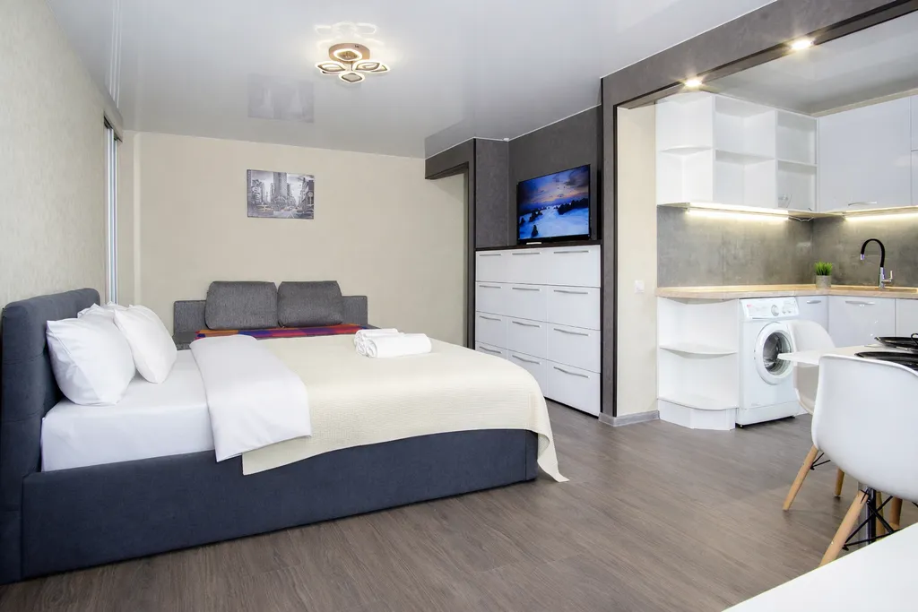 Квартира Квартира City Premium Studio с балконом — центр города | GoldenRing-Apartments — Ярославль