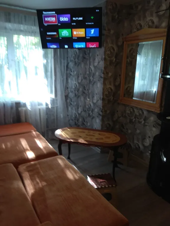 Квартира под члюч !; с дополнительным спальным местом на балконе !