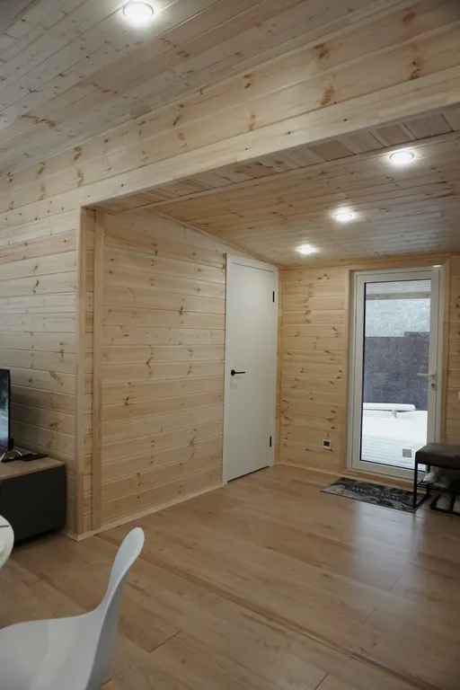 Лесной сканди домик