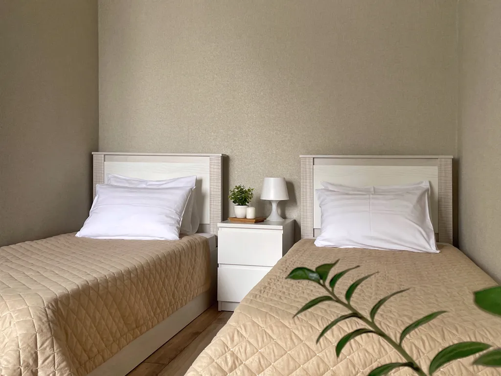 Двухкомнатная квартира у озера бесконтактное заселение. Поддержка 24/7