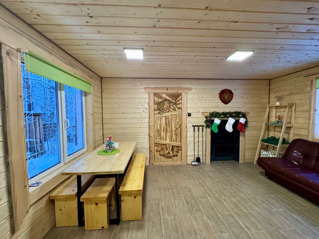 Уютный гостевой дом в лесном просторе