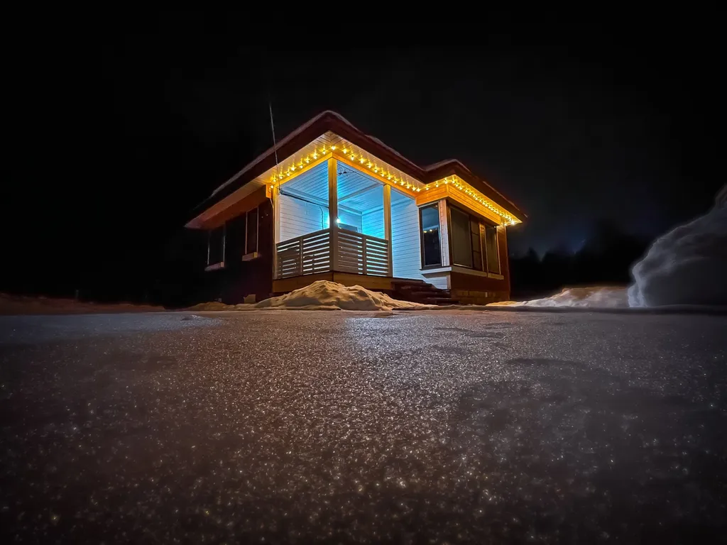 Уютный дом в лесном массиве