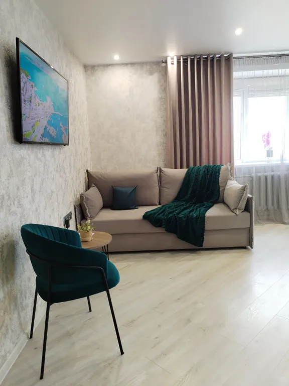 Стильная, уютная, чистая квартира-студия в центре города