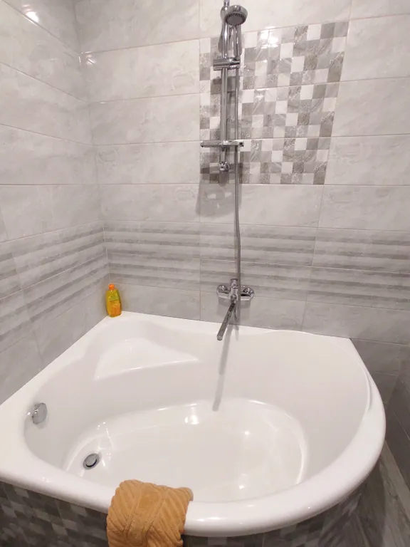 Уютная квартира рядом Ашан, с красивым видом на город