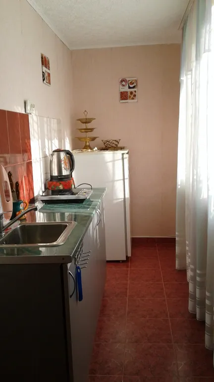 Уютная однокомнатная квартира с зеленым двором