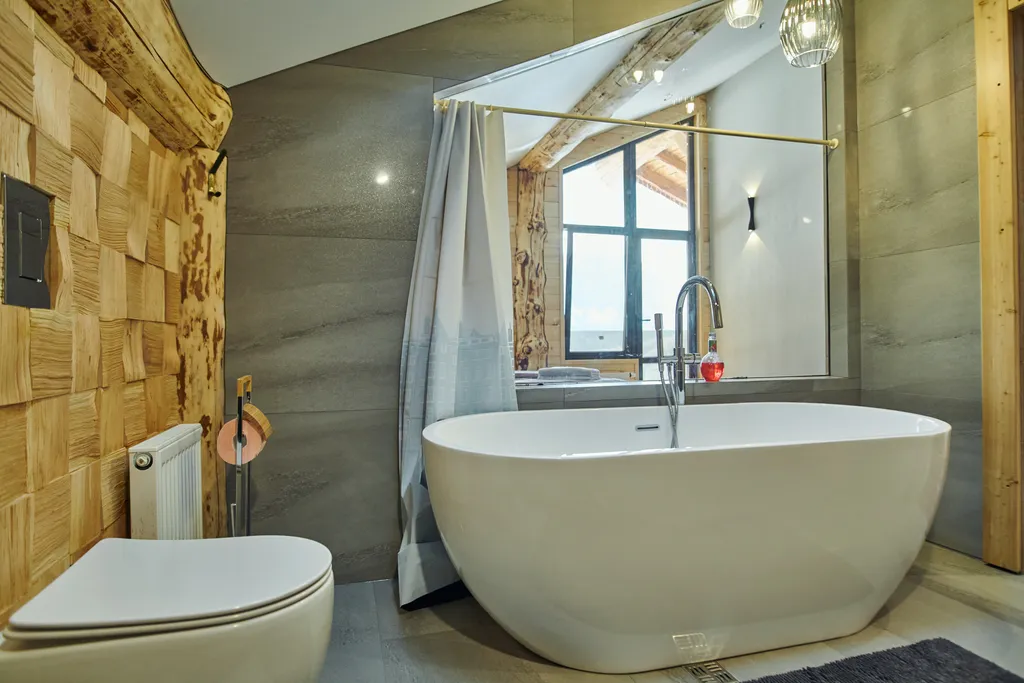 Коттедж Шале с бассейном и джакузи — Красная Поляна