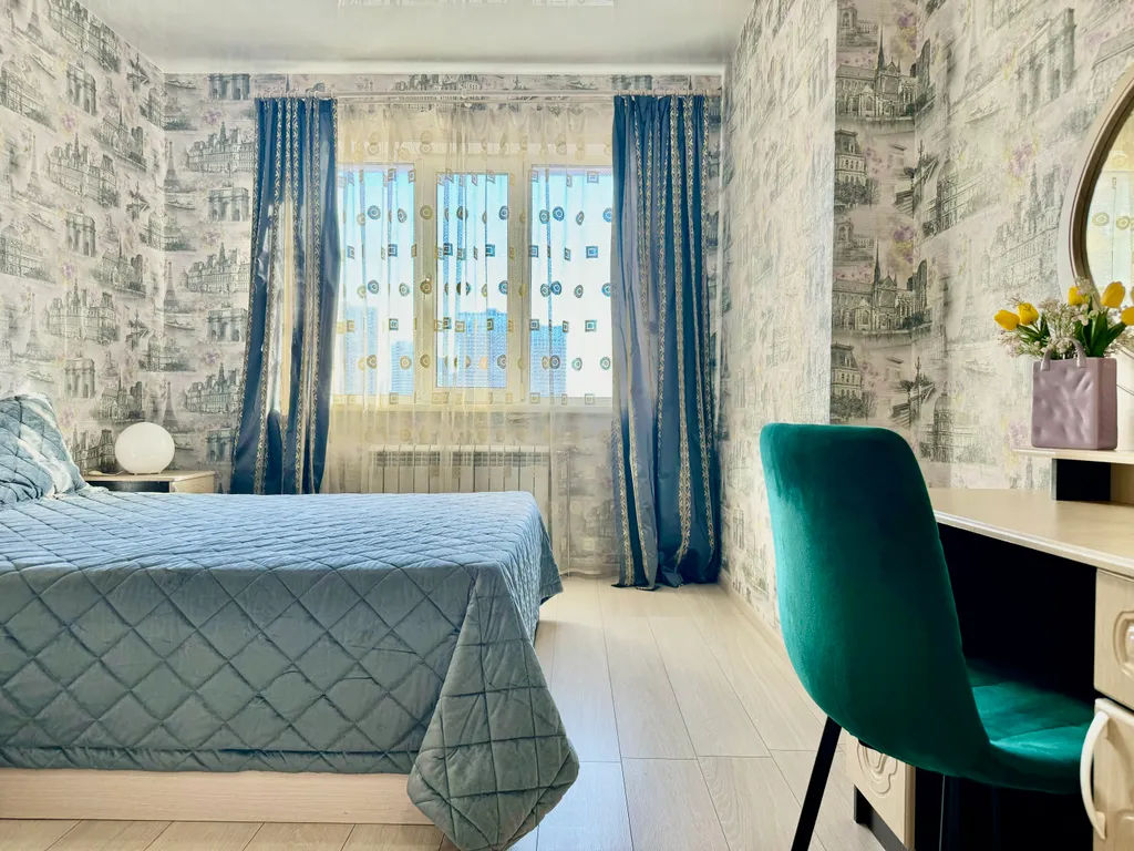 Уютная квартира в центре рядом с ТРЦ Аура