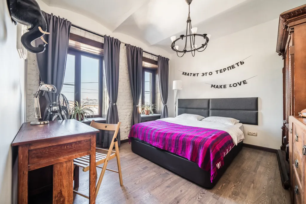 Квартира Квартира True Loft with great view — Санкт-Петербург