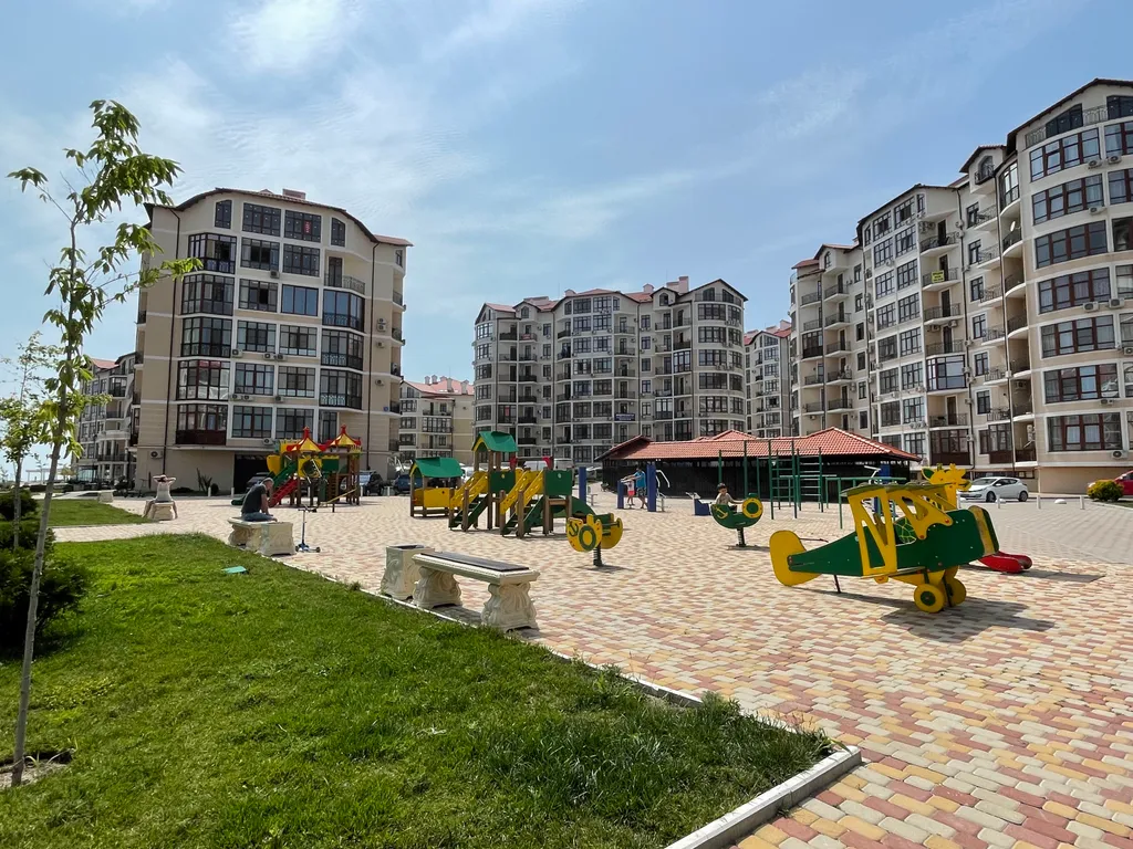 Квартира Квартира Яркая квартирка с кусочком моря — Геленджик