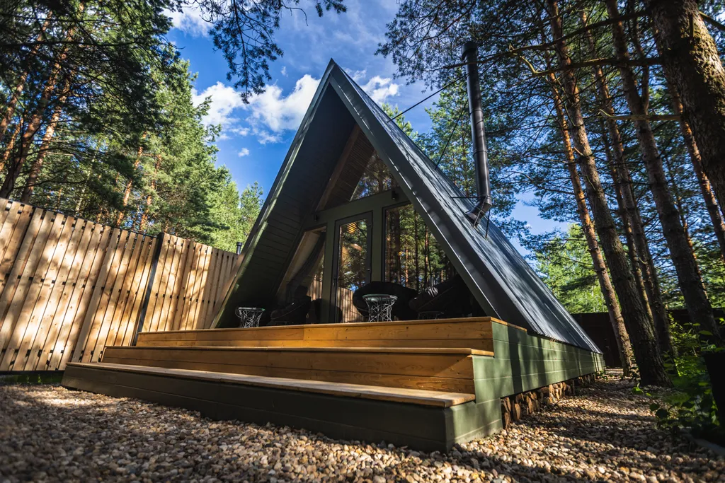 Коттедж Коттедж А-Фрейм грин — Павловский Посад