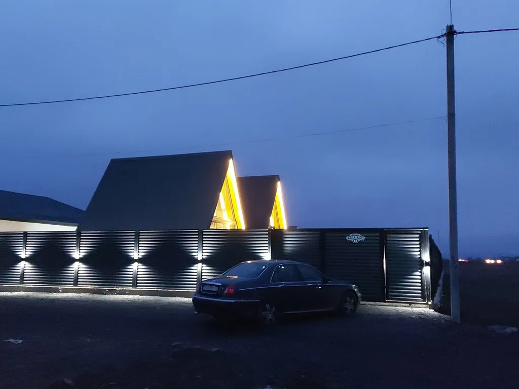 А-фрейм домик-1 в предгорье Адыгеи