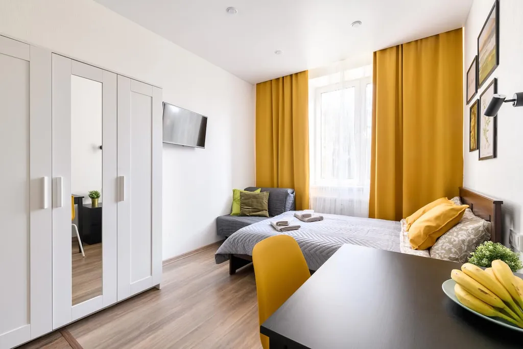 Квартира Квартира Студия у НИИ онкологии — Песочный