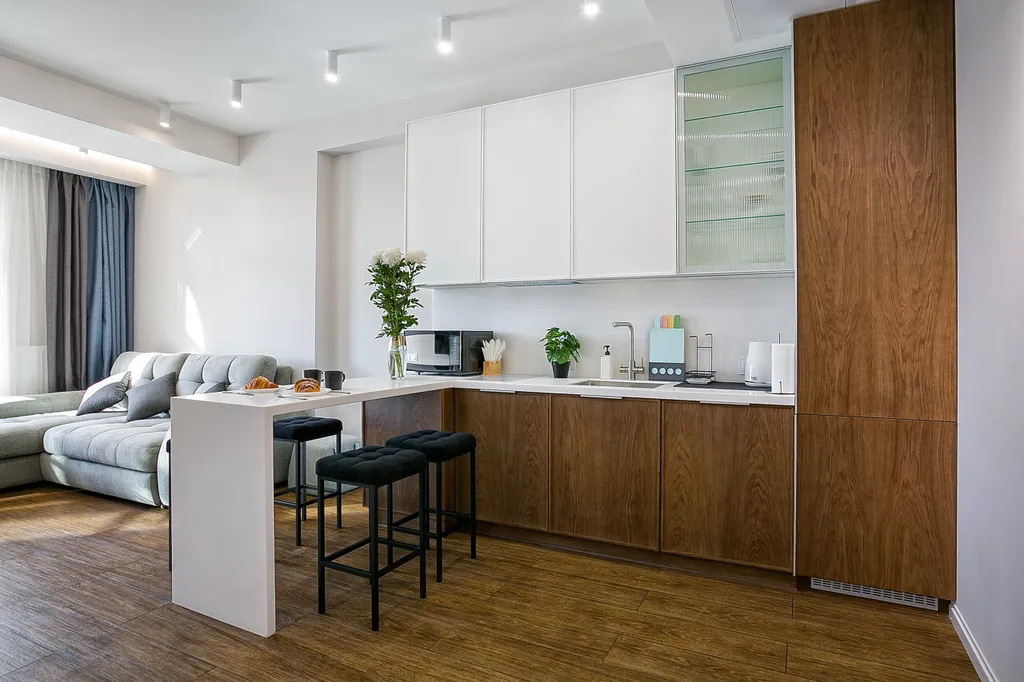 Двухкомнатные апартаменты премиум с 3 террасами