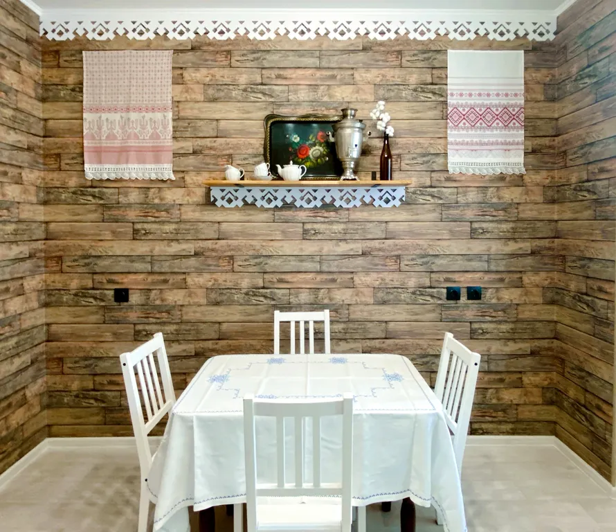 Русские узоры-большая семейная квартира в историческом центре города