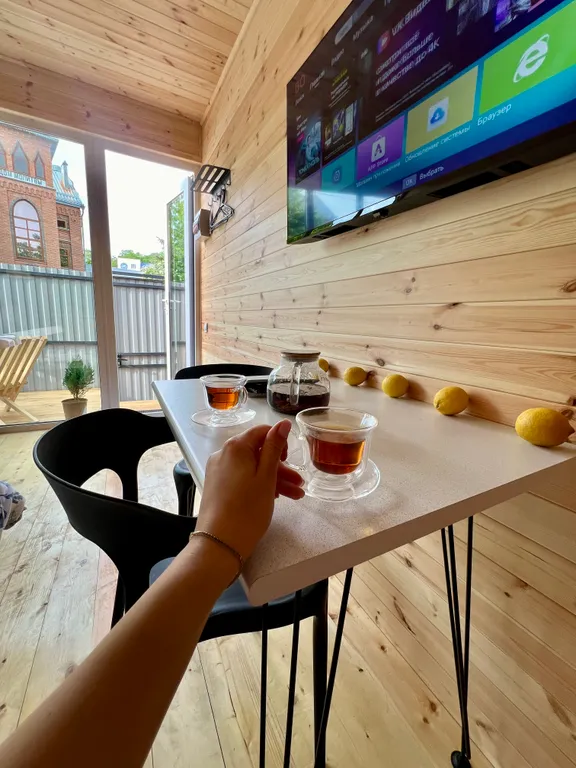 Коттедж Эко-апартаменты с видом на Машук в стиле Барн-Хаус в Цветнике — Пятигорск