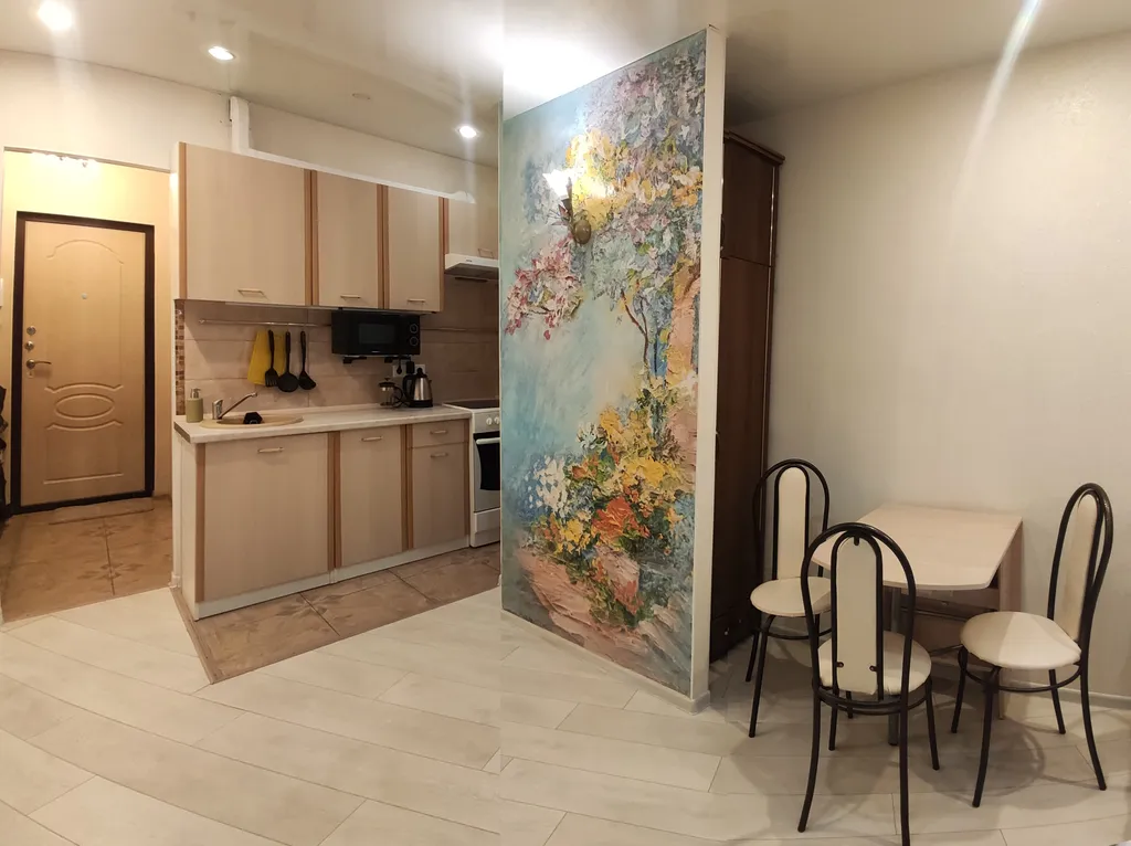 Уютная студия 10 минут от метро пешком