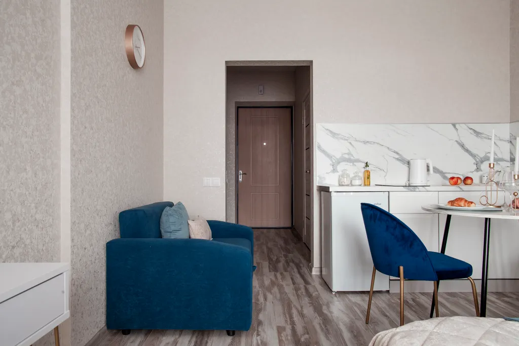Квартира Квартира Royal Blue Studio — Красноярск