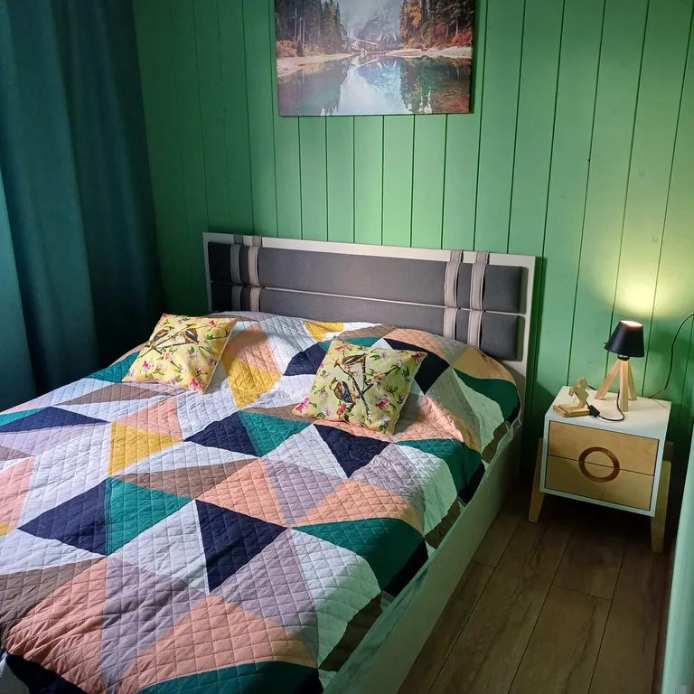 Дом Солнце в горах с баней на территории