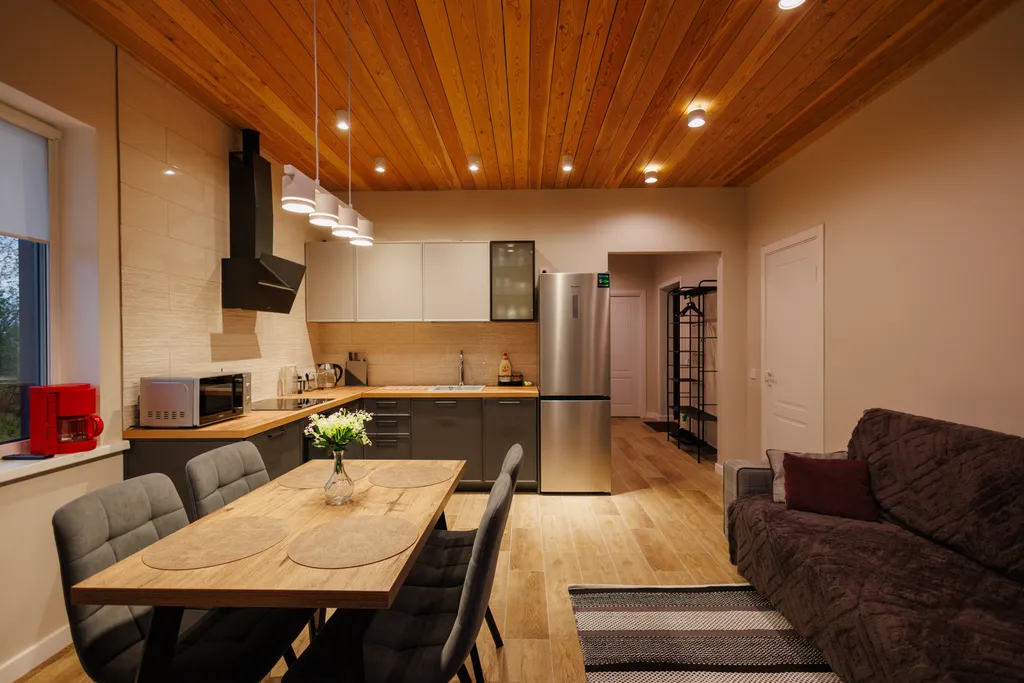 Дом на острове с финской сауной