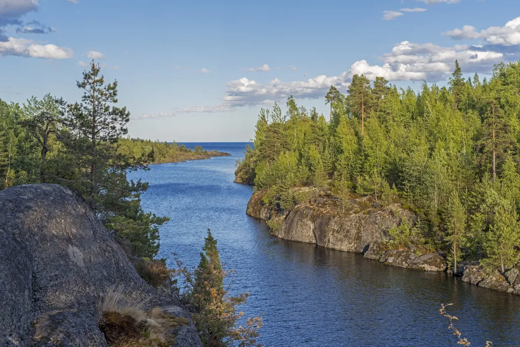 Дом в окружении заповедного леса у подножия горы Варамяки