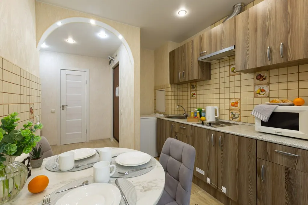 Квартира у живописного пруда