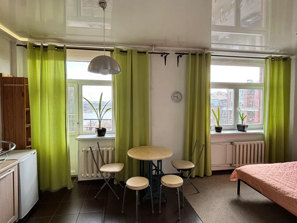 Квартира Солнечная студия с прекрасным видом на Ангару — аренда посуточно в Иркутск